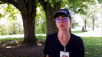 Zoom sur le jeu d'enquête à la chapelle de Ronchamp