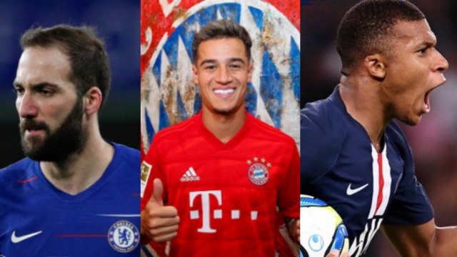 Os empréstimos mais caros do mercado da bola