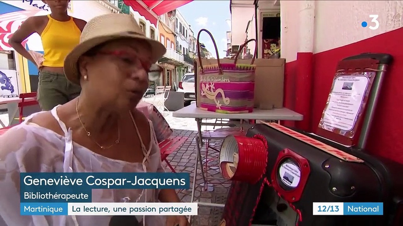 Martinique : des bibliothèques en libre-service dans les rues de Fort-de-France