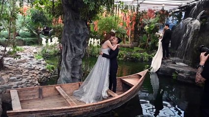 استوديوهات تصوير متخصصة في ديكورات الزفاف في الصين