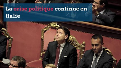 Italie: après la démission du Premier ministre, la crise politique continue