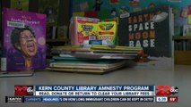 Clear your library fees at any Kern County Library branch