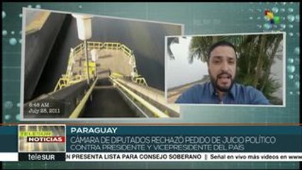 Cámara Baja de Paraguay rechaza juicio político contra Abdo Benítez