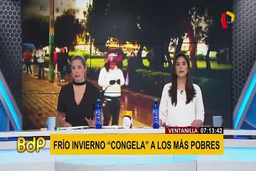 Ventanilla: uno de los distritos más afectados por el frío y la humedad