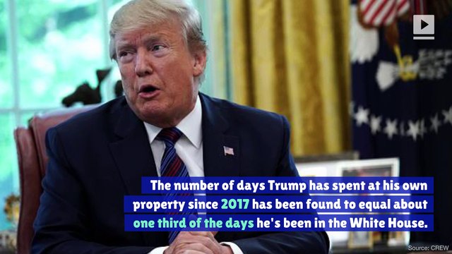 Trump Has Spent Nearly One Third of His Presidency Visiting His Own Business Properties
