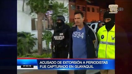 Guayaquil: Sujeto extorsionaba a periodistas haciéndose pasar como policía