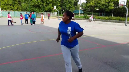 Entraînement de seniors filles
