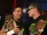 HBK and John Cena Backstage