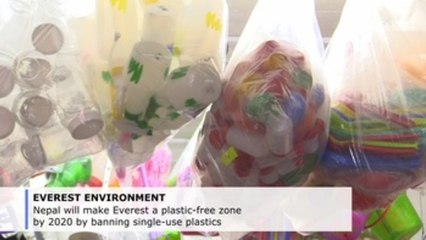 Nepal bans single-use plastics on Everest region
