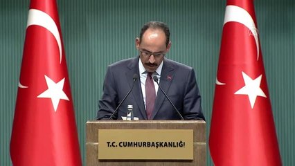 Kalın: "Önümüzdeki aylarda enflasyonda belirgin bir düşüşün yaşanmasını öngörüyoruz"