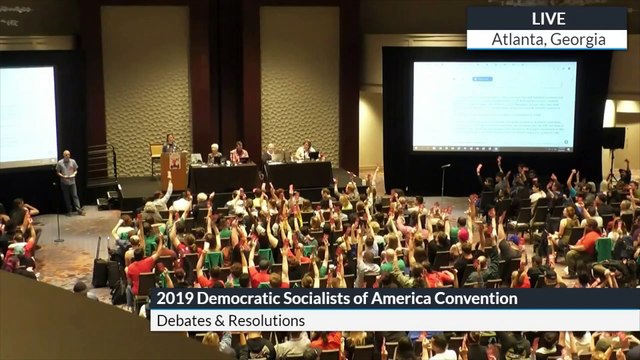 Democratic Socialists of America 2019 National Convention Day 3 Opening Session part 3