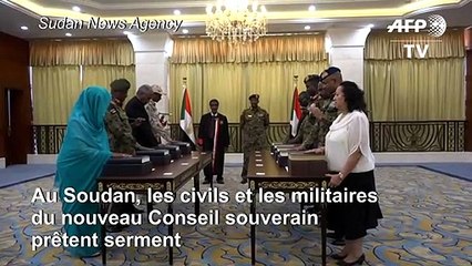 Soudan: le nouveau conseil souverain prête serment