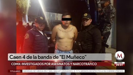 Caen 4 presuntos sicarios y narcomenudistas en Tlalpan