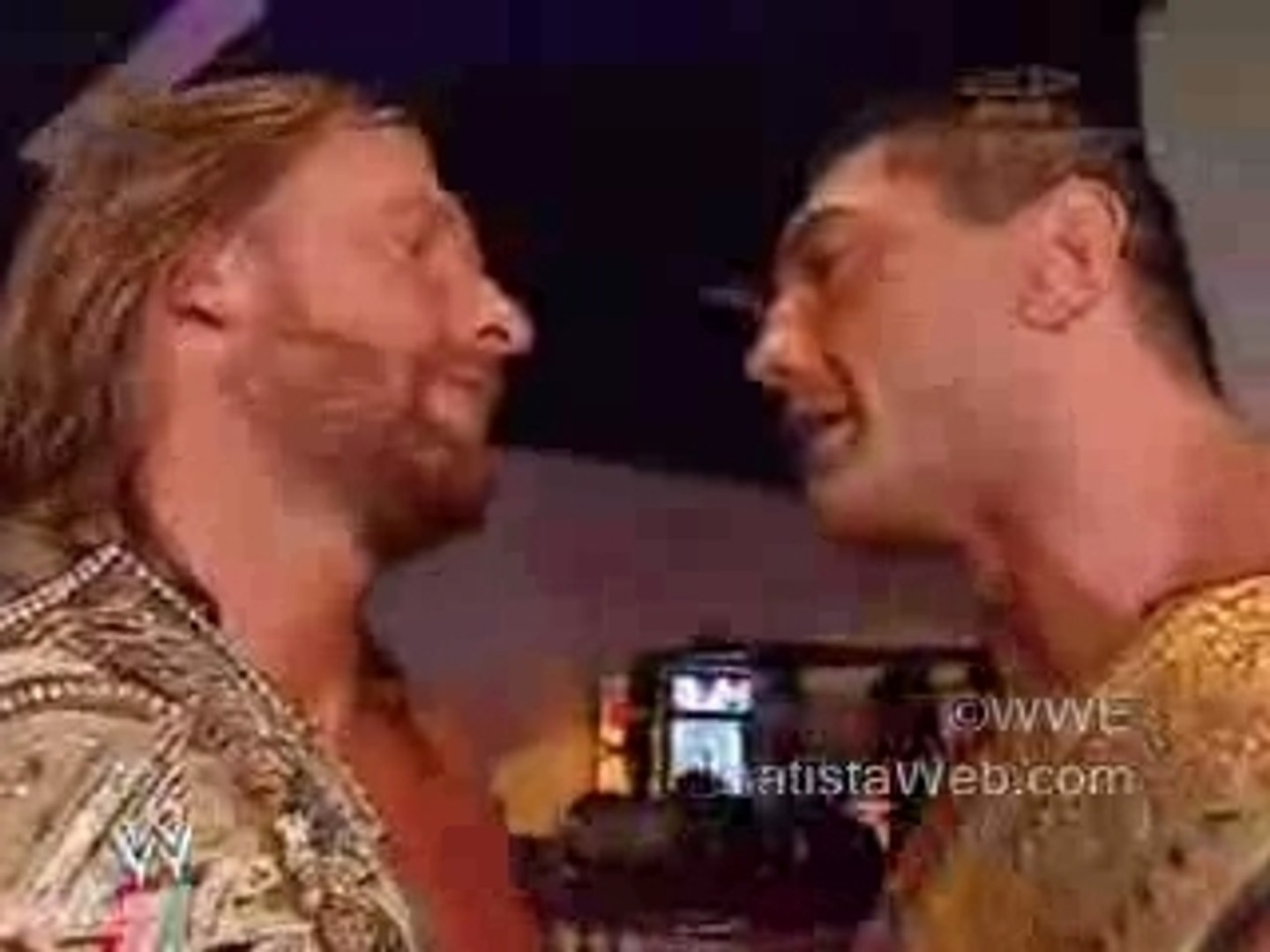 Batista, Triple H face of pt 1 Video Dailymotion online video cutter com on  Make a GIF