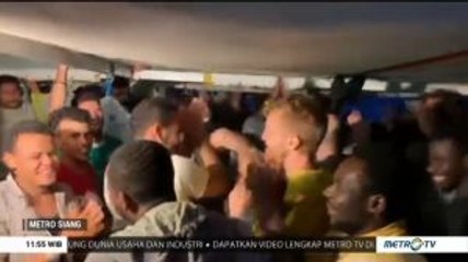 Sempat Ditolak, 80 Imigran Libya Akhirnya Bisa Masuk ke Italia