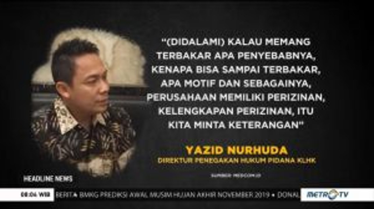 24 Perusahaan Diselidiki dalam Kasus Kebakaran Hutan & Lahan