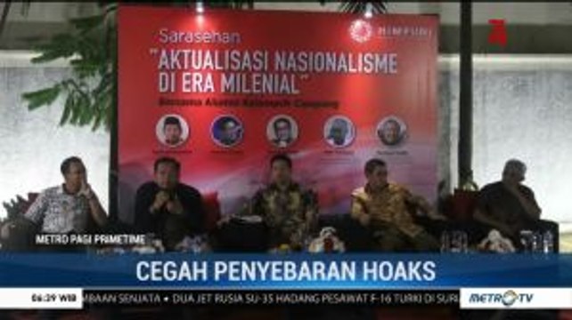 Himpuni Minta Pemerintah Tangkal Hoaks Lebih Dini