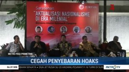 Himpuni Minta Pemerintah Tangkal Hoaks Lebih Dini