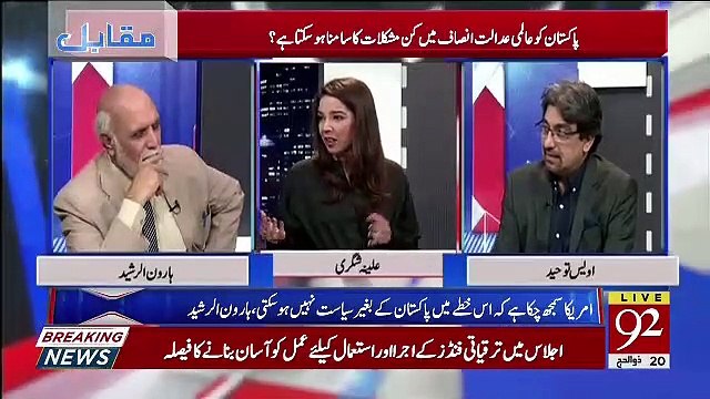 Agar America Chahe To October Me Ham FATF Ki Grey List Se Nikal Jaenge.. Haroon Rasheed