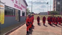 Bombeiro que morreu ao salvar cachorro no ES recebe homenagem do Corpo de Bombeiros de Brasilia