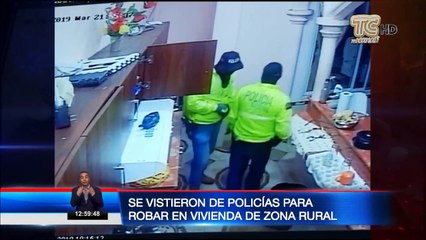 Falsos policías roban y secuestran a dueños de una vivienda en Nobol, Guayas