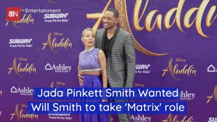 Jada Pinkett Smith Tried To Push Will Smith Into The Matrix