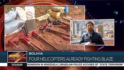 Bolivian President Evo Morales Announces Means to Control Fires Part 2