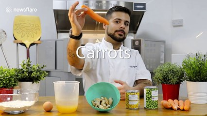 UK chef whips up DIY pizza for puppies