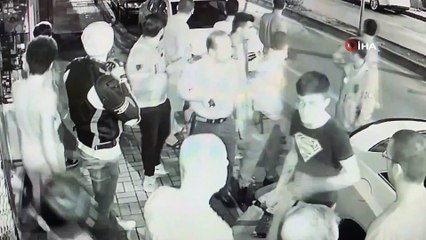 Mahallede uyuşturucu satılmasına izin vermediği için vurulan gençler kamerada
