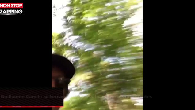 Guillaume Canet : sa brusque chute à vélo amuse les internautes (vidéo)