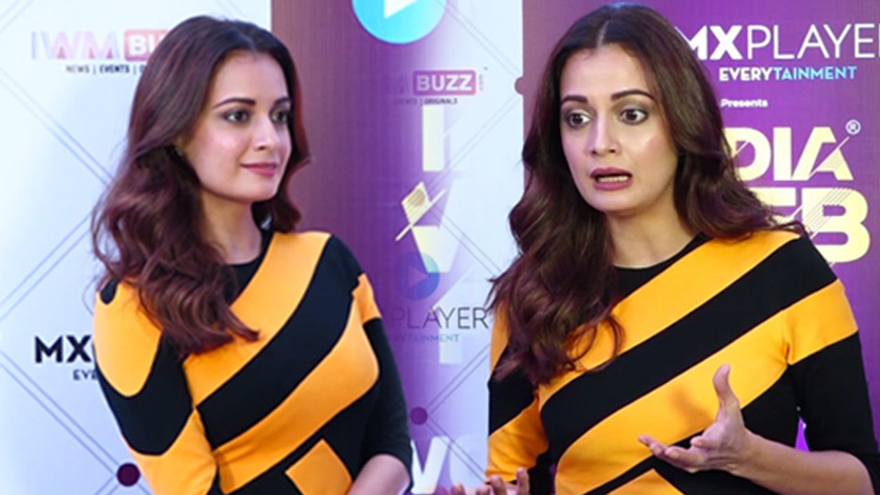 Dia Mirza talks about her digital experience after separation with Sahil Sangha; Watch | FilmiBeat
