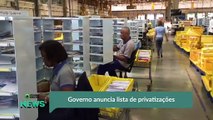 Governo anuncia lista de privatizações