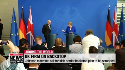 Merkel challenges Johnson to find backstop solution in 30 days