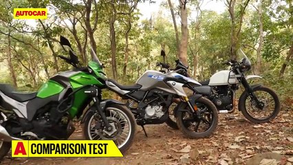 BMW G 310 GS vs Kawasaki Versys-X 300 vs Royal Enfield Himalayan - Comparison Review - Autocar India