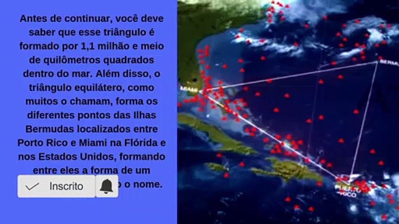 O TRIÂNGULO DAS BERMUDAS