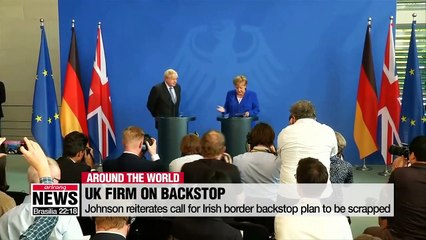 Merkel challenges Johnson to find backstop solution in 30 days