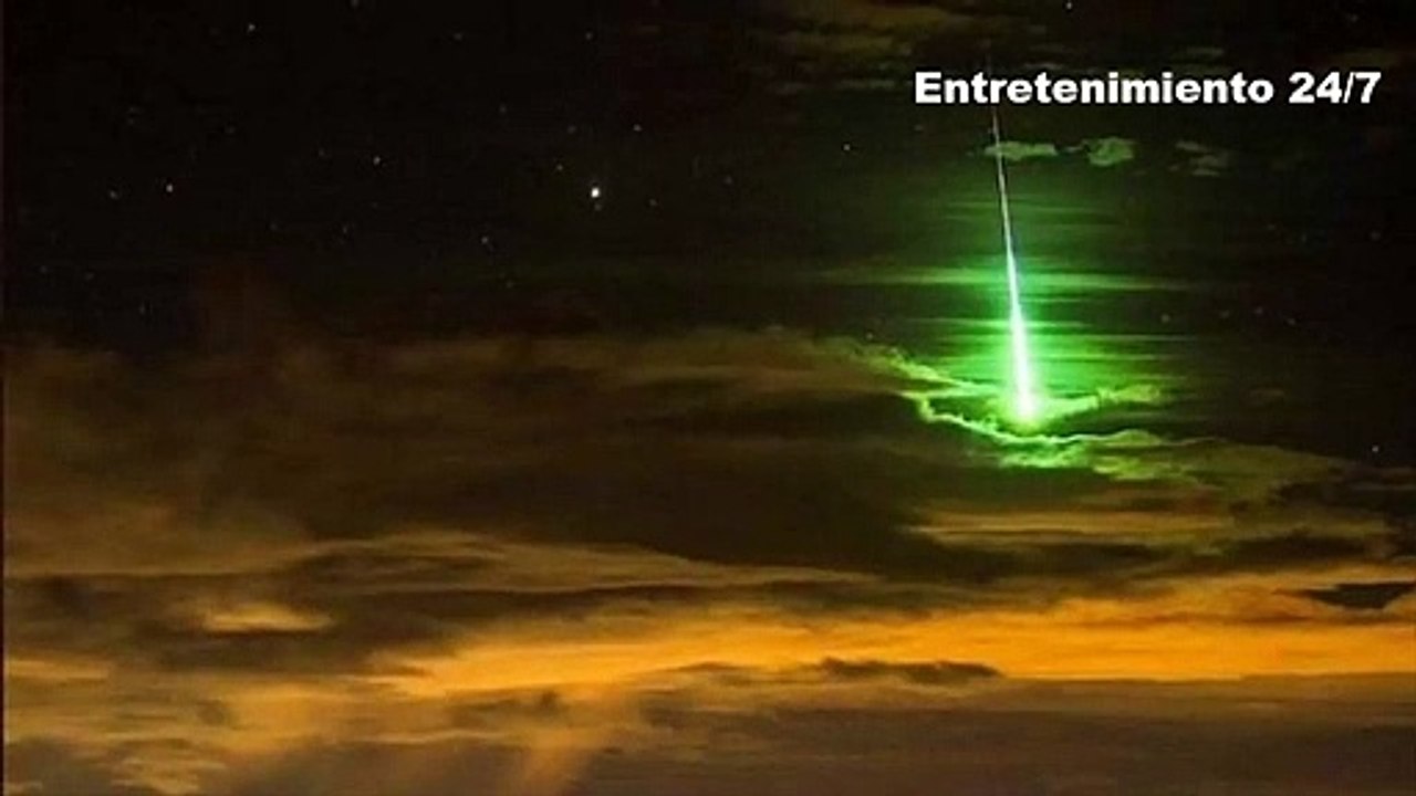 Pánico en Cataluña por la presencia de un extraño objeto muy luminoso en el cielo