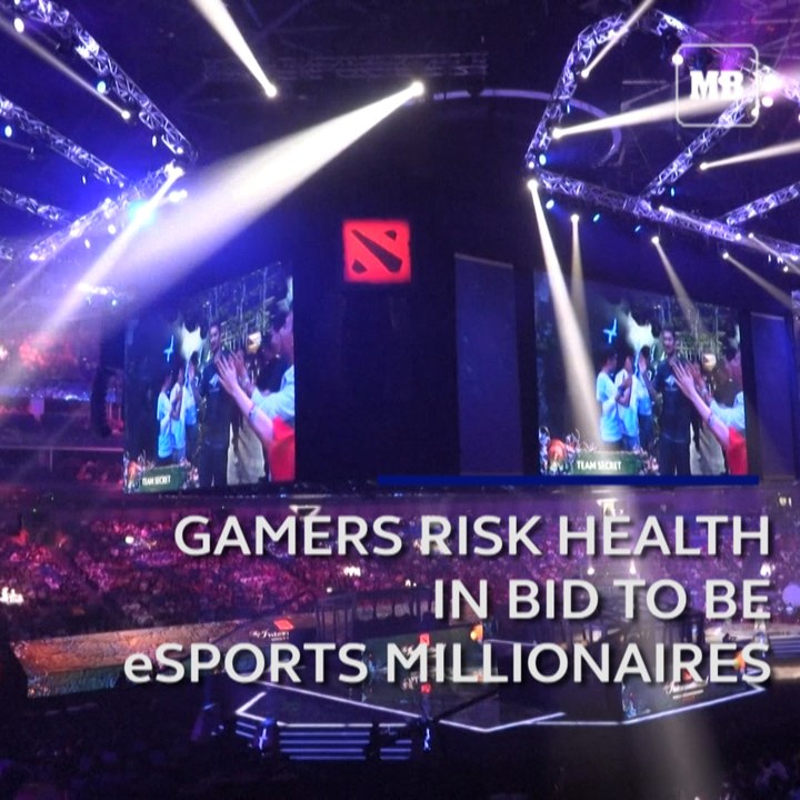 Gamers risk health in bid to be eSports millionaires