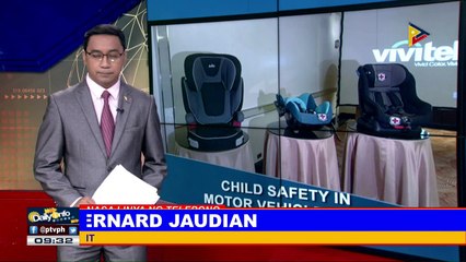 DOTr, nagsasagawa ng public consultation para sa IRR ng Child Safety in Motor Vehicles Act