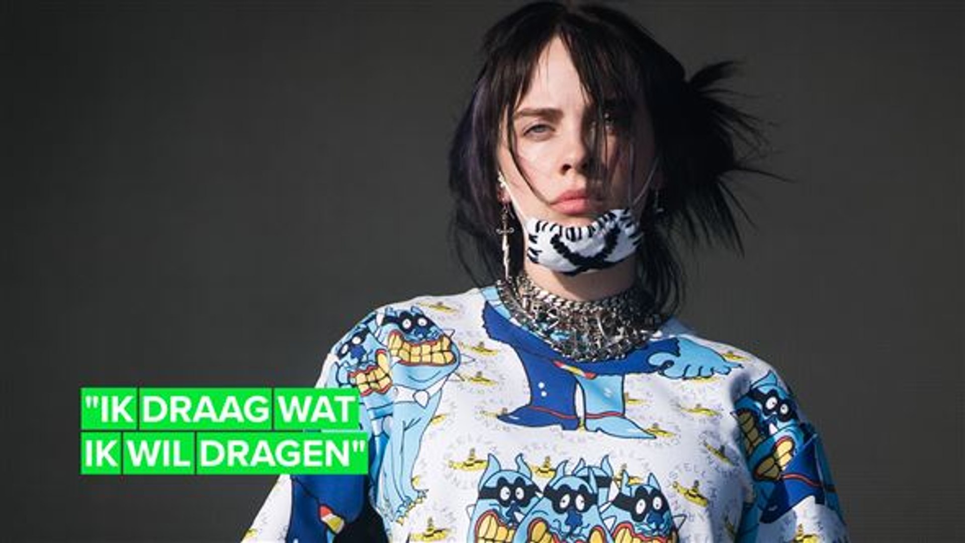 Billie Eilish vindt haar kledingstijl geen heldendaad