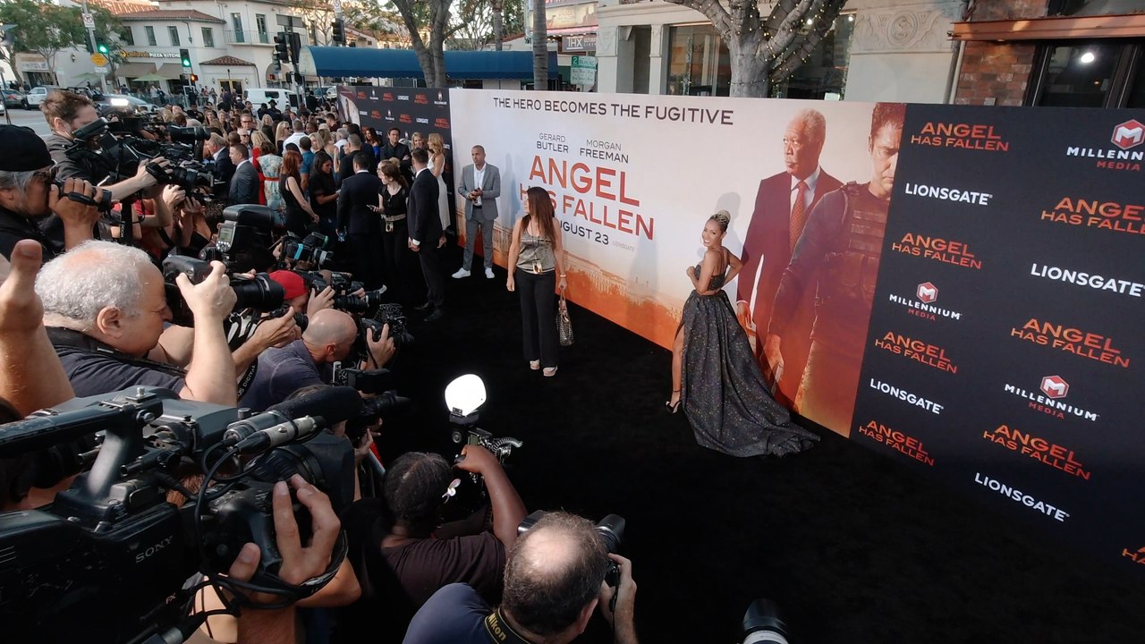 Jada Pinkett Smith “Angel Has Fallen” World Premiere in 4K