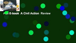 Full E-book  A Civil Action  Review