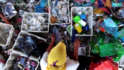 Foreign trash 'like treasure' in Indonesia's plastics village