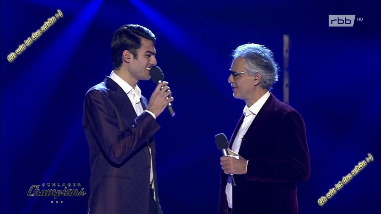 Andrea & Matteo Bocelli - Fall on me - | Schlagerchampions 2019