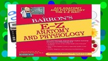 Full E-book  E-Z Anatomy and Physiology, 3rd Ed (Barron s E-Z) (Barron s Easy Series)  Review