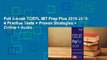 Full E-book TOEFL iBT Prep Plus 2018-2019: 4 Practice Tests + Proven Strategies + Online + Audio