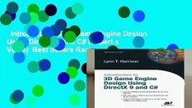 Introduction to 3D Game Engine Design Using DirectX 9 and C# (Expert s Voice)  Best Sellers Rank