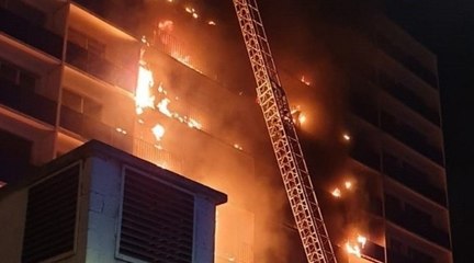 Un violent incendie fait un mort et huit blessés dans un hôpital à Créteil