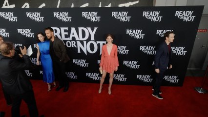 Hanneke Talbot "Ready or Not" LA Premiere Red Carpet in 4K