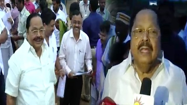 Duraimurugan Press meet | வைகை அணை திறப்பு : உசிலம்பட்டியில் துரைமுருகன் மகிழ்ச்சி- வீடியோ